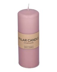 Excellent Houseware Pillar Candle Pink 55 x 150 mm