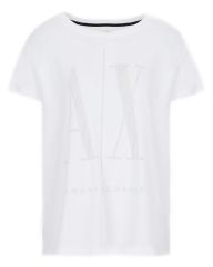 Armani Exchange Icon Period Vrouw T-Shirt Wit M