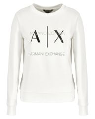 Armani Exchange Femme Sweatshirt Blanc XL