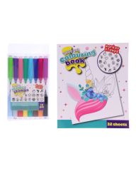 Kreativ Colouring book and Marker stamps