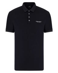 Armani Exchange Man Polo Shirt Zwart XL