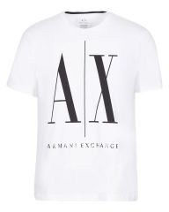 Armani Exchange Icon Period Man T-Shirt Wit XL