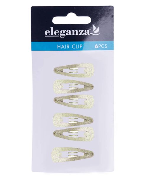 Eleganza Guld Glimmer Hårspænder 3cm