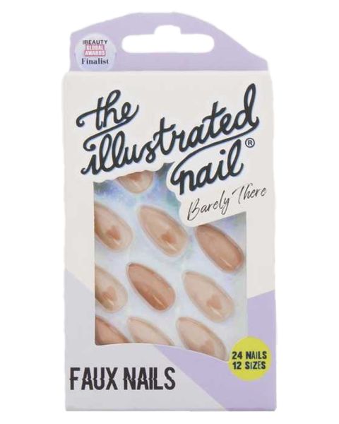 The Illustrated Nail Barely There Faux Nails