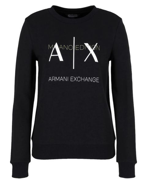 Armani Exchange Woman Sweatshirt Black XL